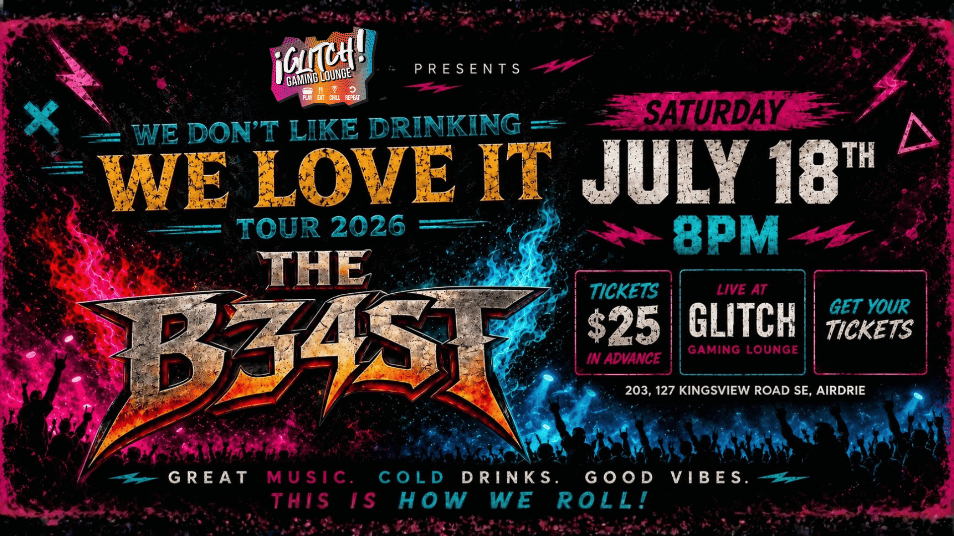 THE B34ST Bring the Party Back to Airdrie!